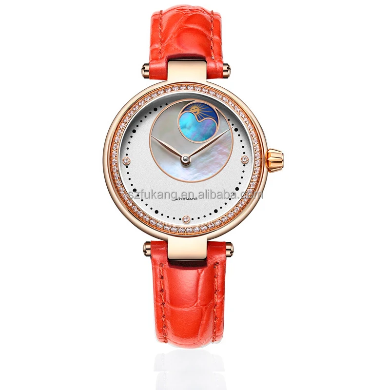 Wholesale Stainless Steel  Automatic Women Watch