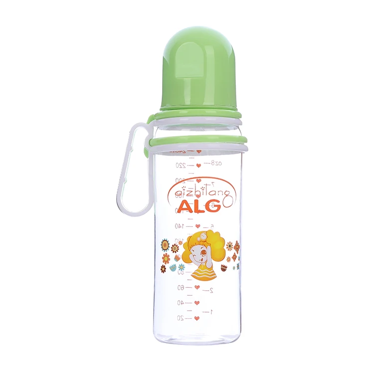 Aizhilang Straight Bpa Free 240ml Feeding Baby Bottle Good Grade Plastic Adult Baby Bottle