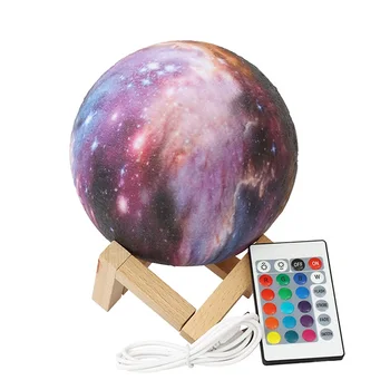 Baby night light moon star projector led moon light humidifierliving room decoration lighting moon magnetic floating table lamp