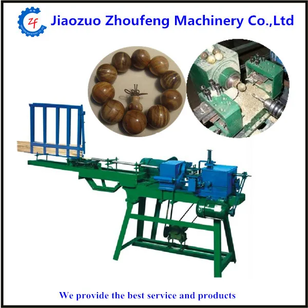 Fully Automatic Wood Bead Making Machine for Making Wooden Bead Cushion
