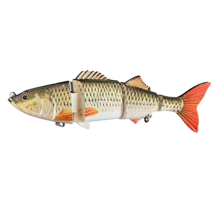 Amazon Hot Selling 240mm 4 Segmented Musky Lures Jointed Lures for Tuna Artificial Bait Fishing Lure
