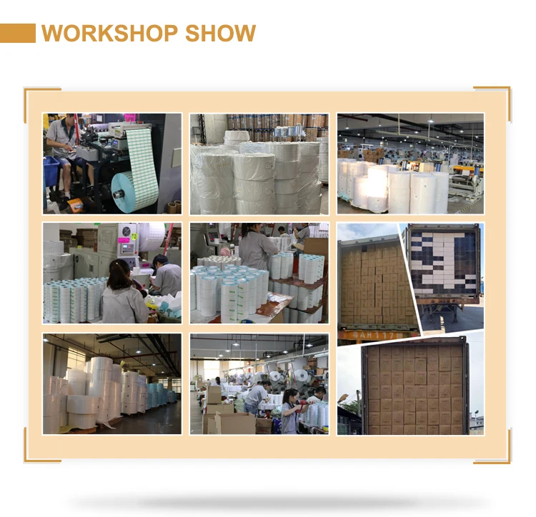 Thermal Label Roll Customized 4*6 Thermal Paper Self-adhesive Label for Logistics Transportation Label details