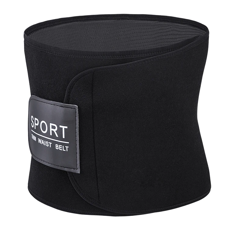 Neoprene Material Magic Paste Closure Free Size Boneless Waist Trainer Belt for Man and Women