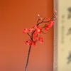 60cm single red stem