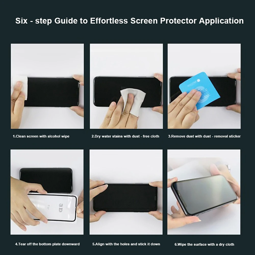 product for iphone 17 pro max screen protector tempered glass high adhesive aluminum transparent glass for iphone 17 air laudtec-9