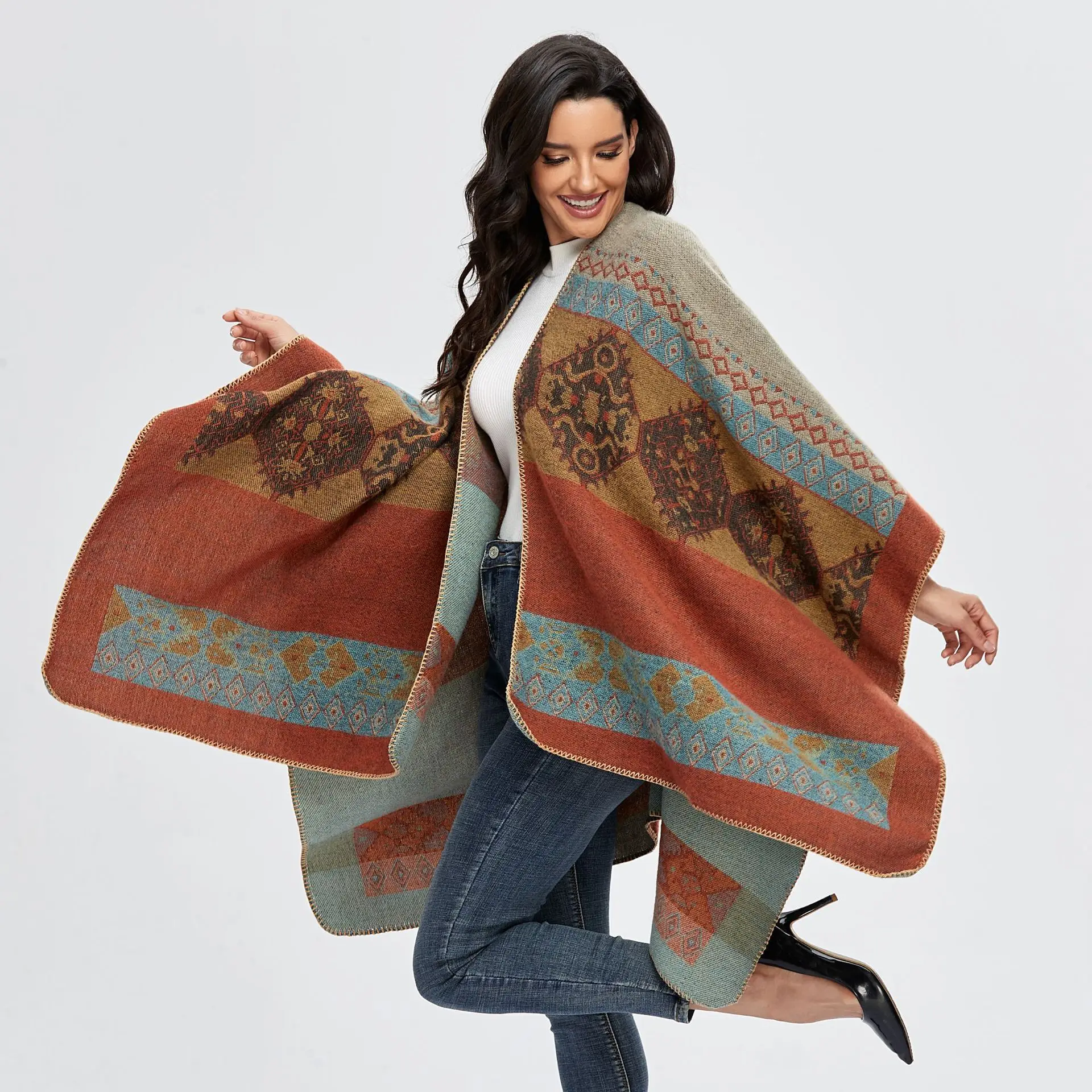 implicitte Nøjagtig Signal wholesale ponchos shawls