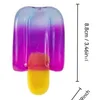 Juguete Squishy de Helado - Cesta Morada y Amarilla