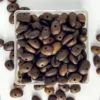 Punched coffee beans
