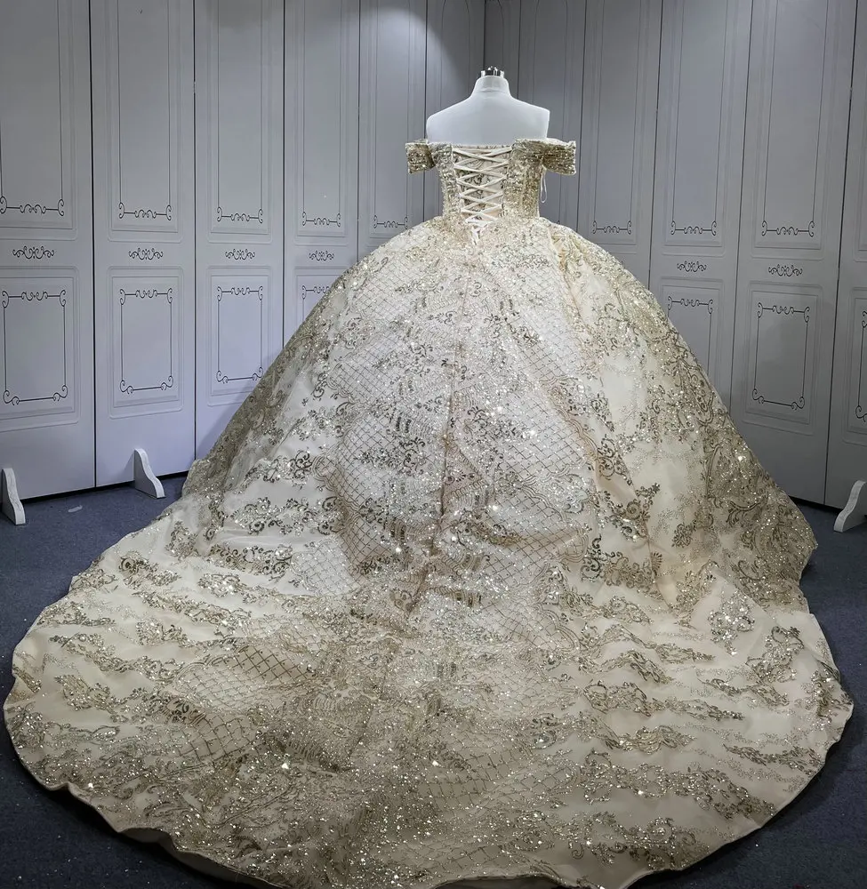 Mumuleo Champagne Light Gold Quinceanera Dress Vestidos De Novia Quinceaera  Ball Gowns Para Aos Xv 15 Year Old Dresses| Alibaba.com