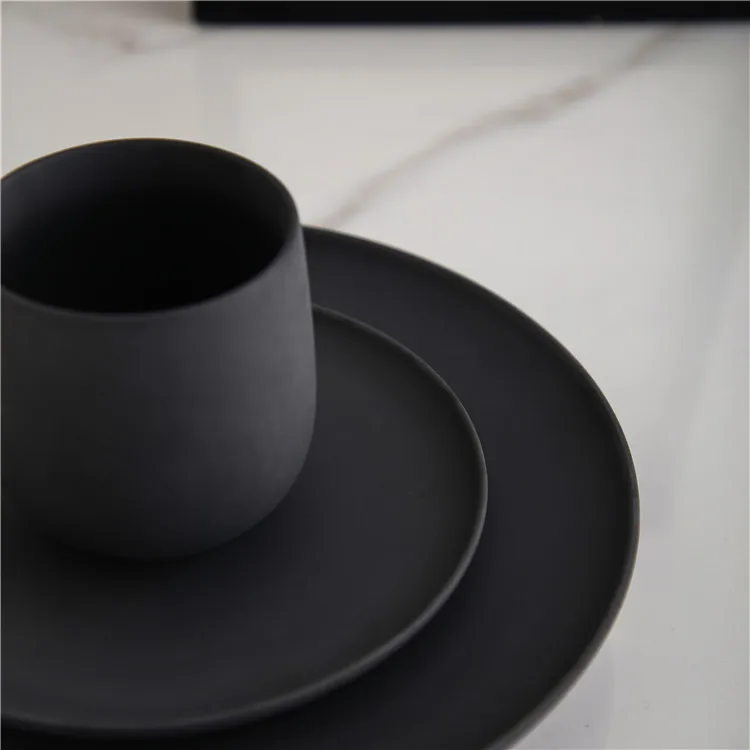 High Quality Matte Color Clay Home Goods Ceramic Dinnerware