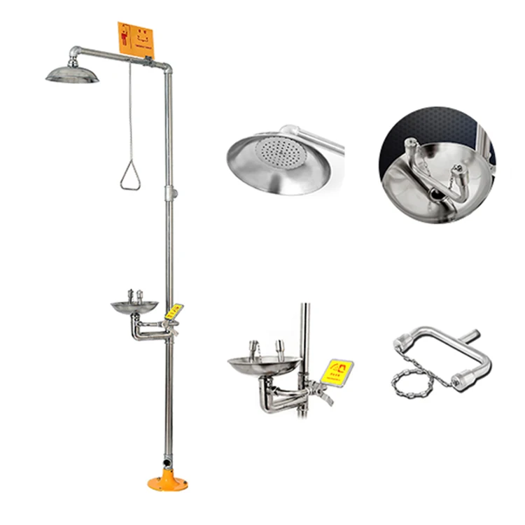 Industrial Safety Emergency Shower Eye Wash