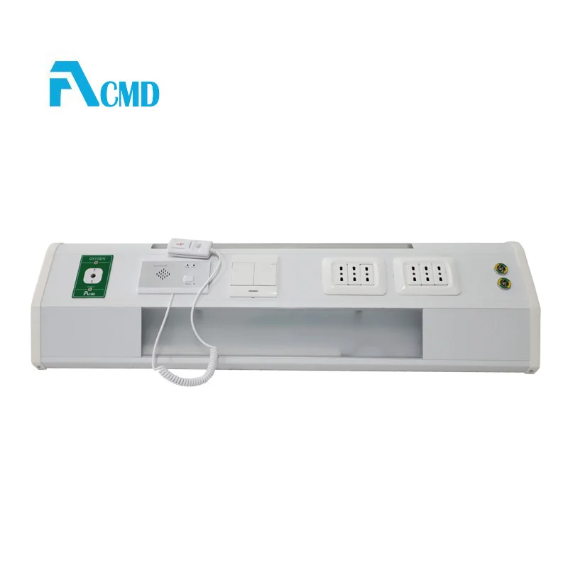 Aluminum Bed Head Bed Head Panel With Oxygen Flowmeter