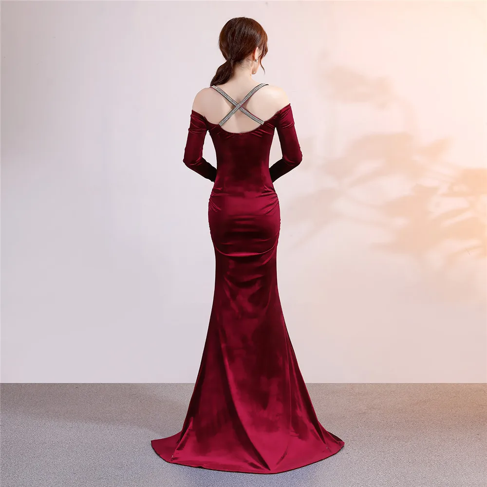 dress luxury evening mermaid | 2mrk Sale Online