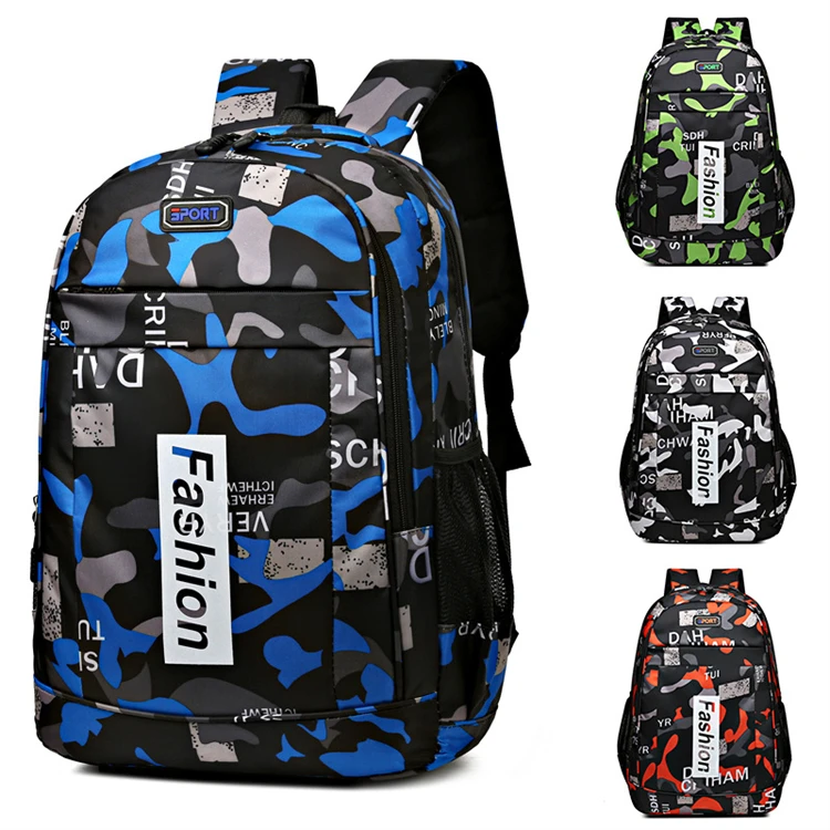 tactical lightweight school bag backpack dark blue colour