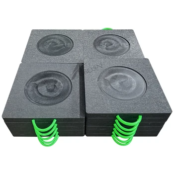 UHMWPE Plastic Outrigger Pads - Heavy Equipment Stabilization Mats