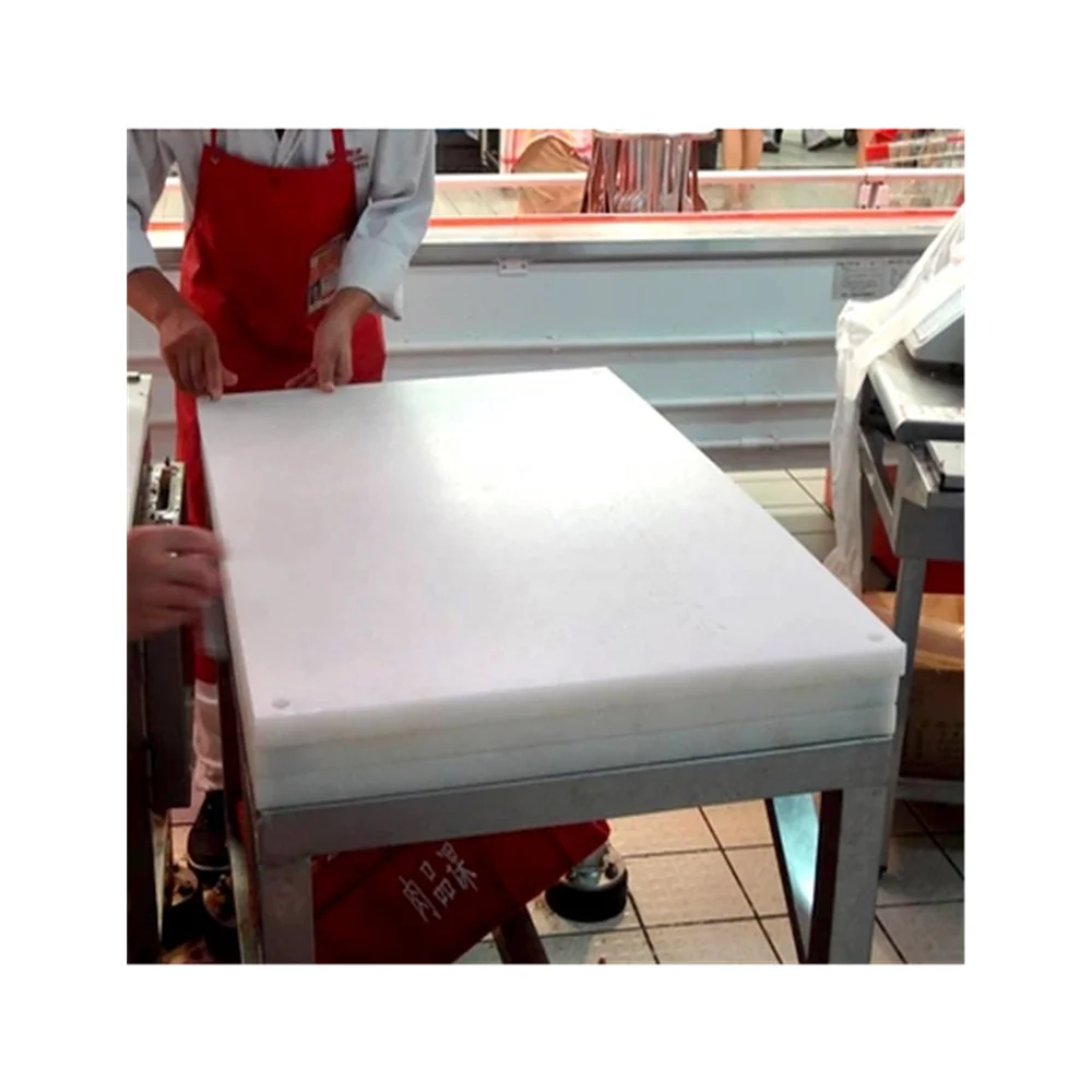 Большой Пищевой Пластик HDPE разделочная доска кухонная разделочная доска для супермаркета