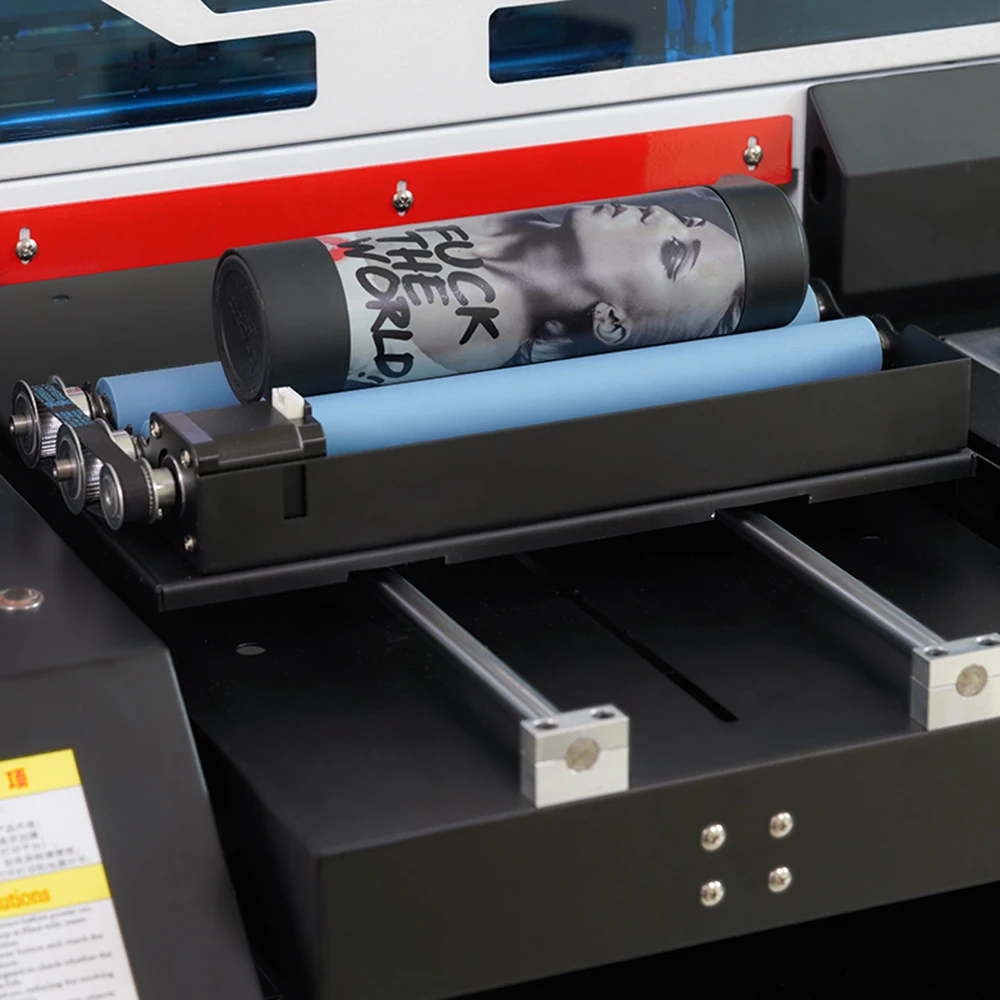 Procolored Fast Printing Speed by Print on A3 Size with Full Color of Uv Flatbed Key Printer for Tempered Glass Bottle Printing