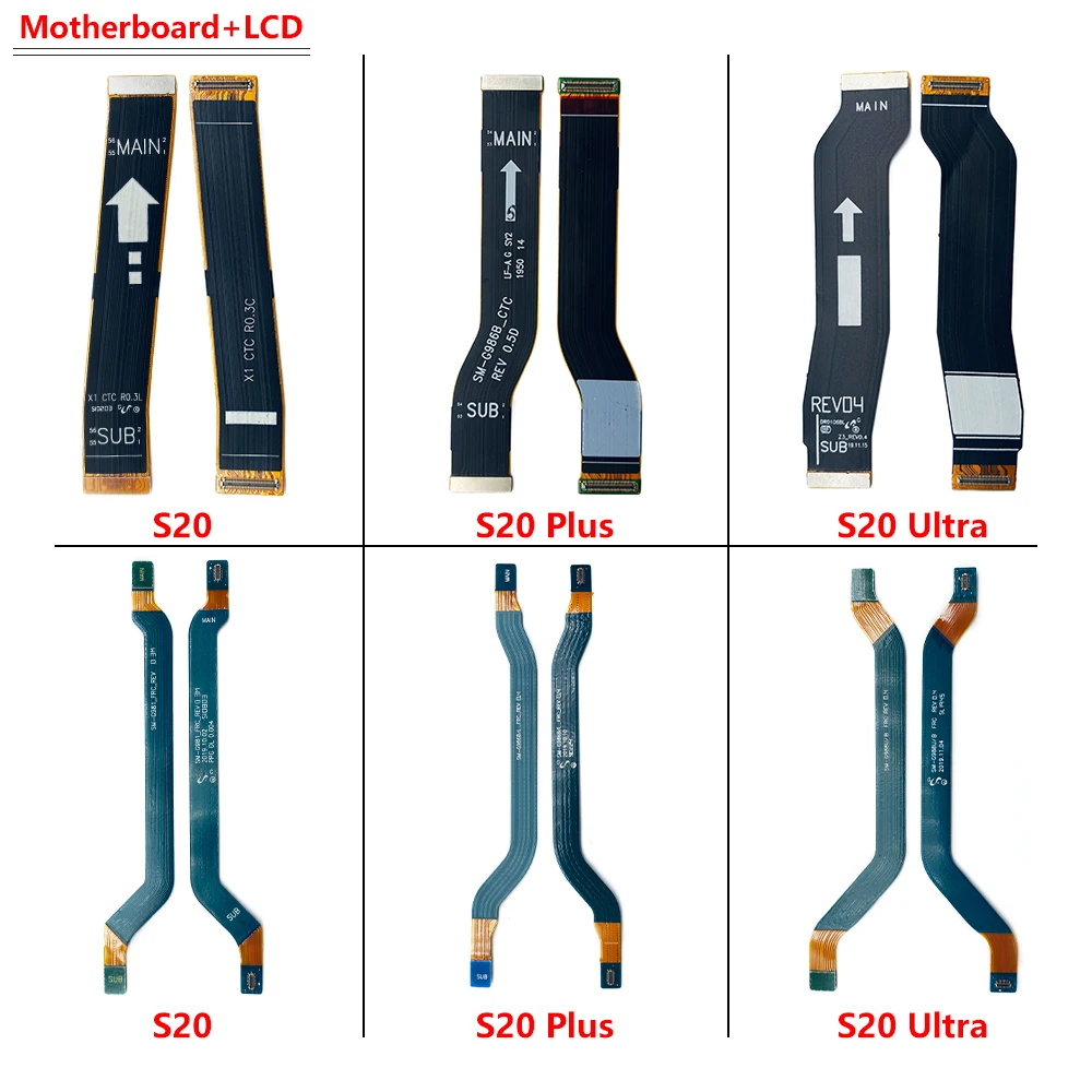 Wholesale Main Board FPC LCD Display Connect Mainboard Flex Cable for Samsung Note 10 Plus 5G Lite Note 20 S10 Plus S20 Fe