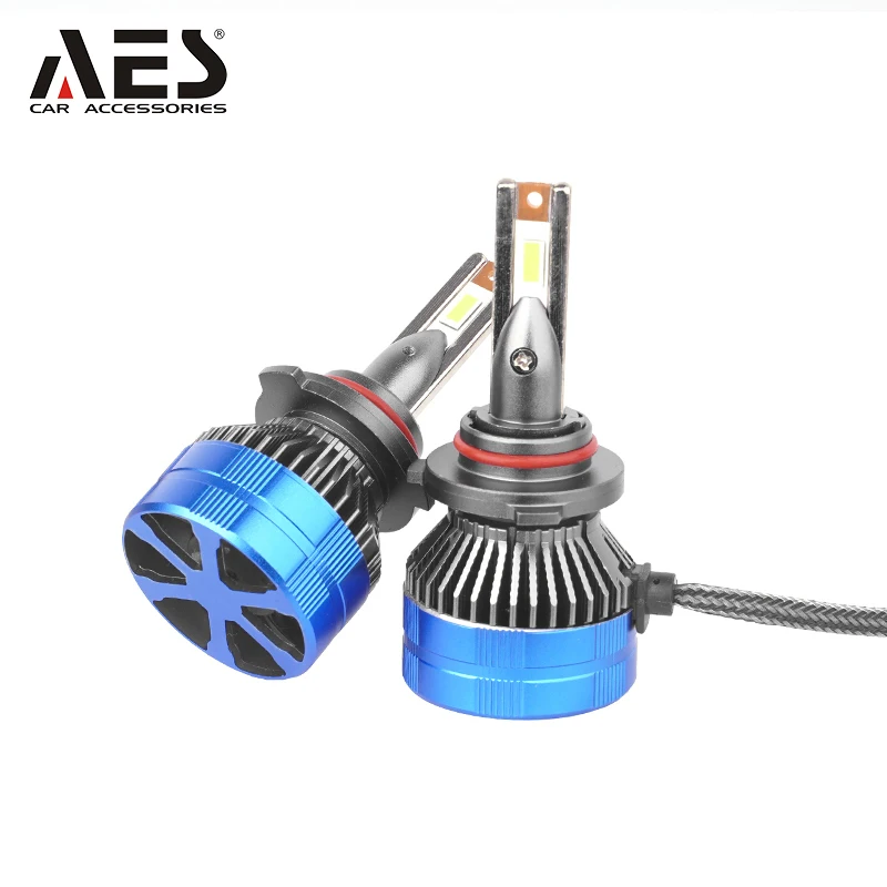 AES Accessories Play and Plug Led Headlight 12v P4-H7 65w 6000K for Car Parts Xenon Headlamp Led Fog Retrofit