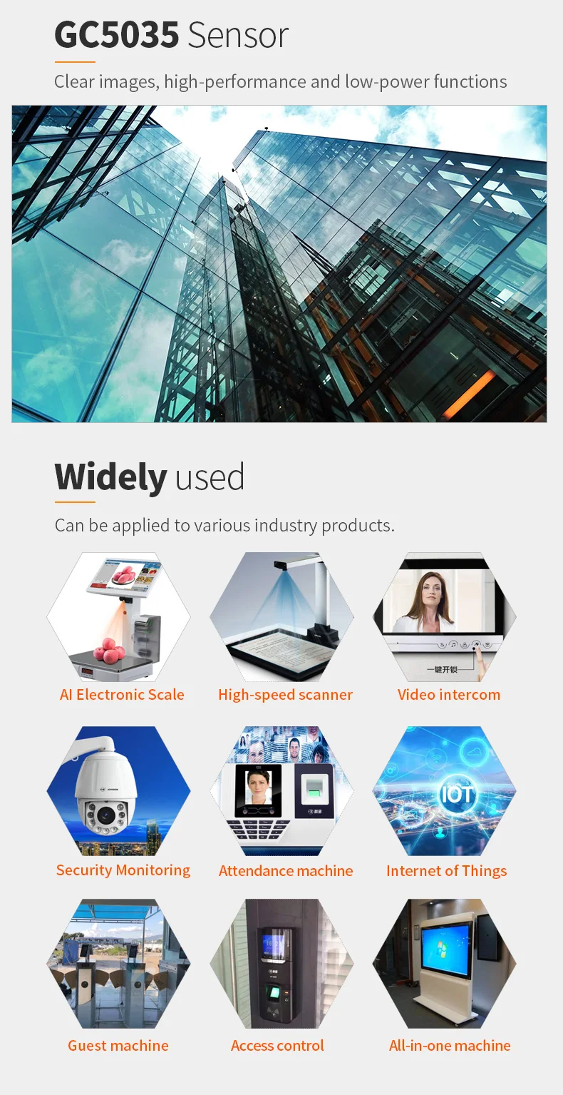 DGZX GC5035 Sensor CMOS 5MP Mobile Phone Tablet PC Built-in Camera Auto Focus or Fixed Mini Camera Module插图4