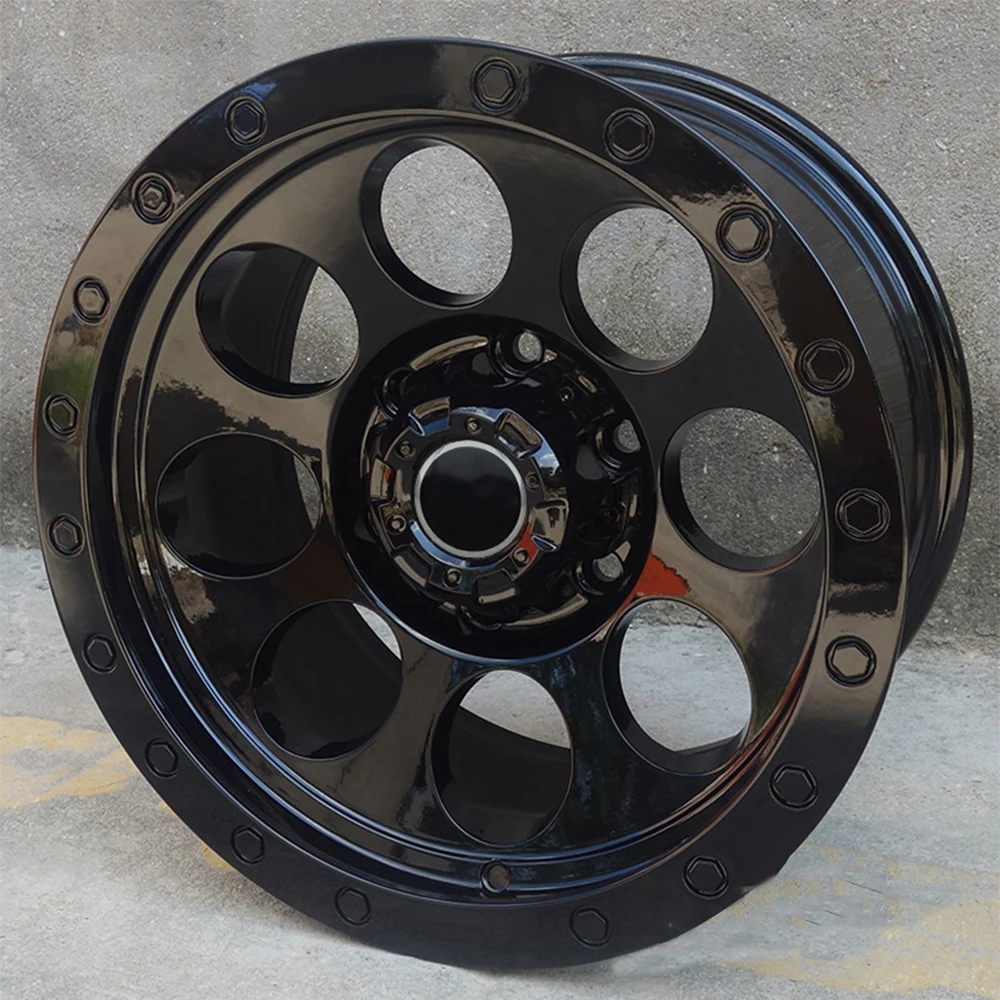 Great Texture 16 Inch 8.5j Wheels 6x139.7 Black Wheels - Buy 16-inch ...
