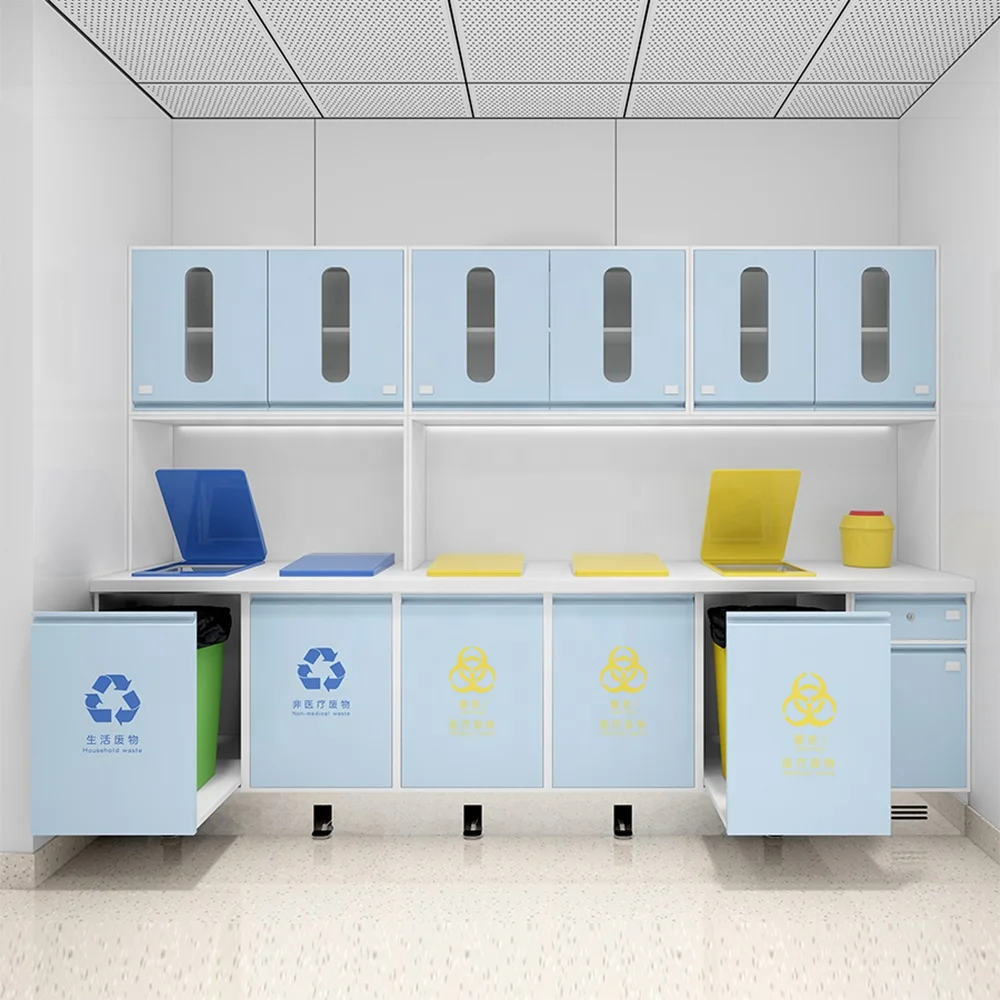 Customized Modern Stainless Steel Storage Cabinet-Eco-Friendly Durable Multi-Function Commercial Use for Hospitals 5