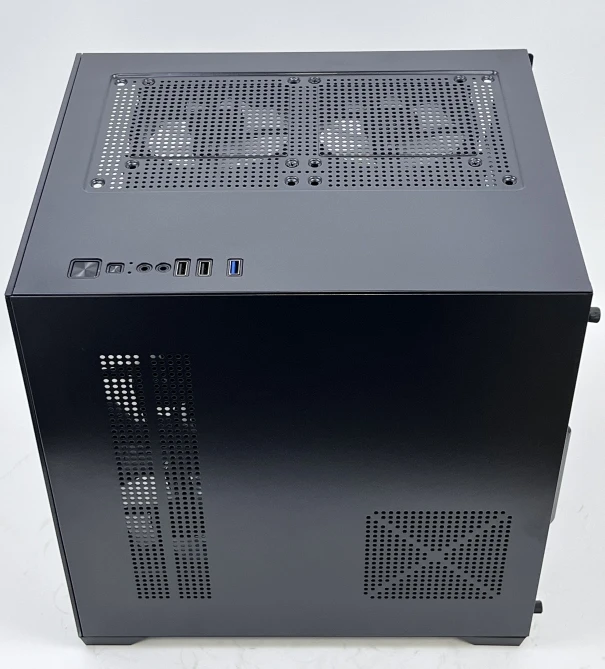 Empty PC Case With Panel Window Wholesale Desk ITX/Micro-ATX PC SPCC ...