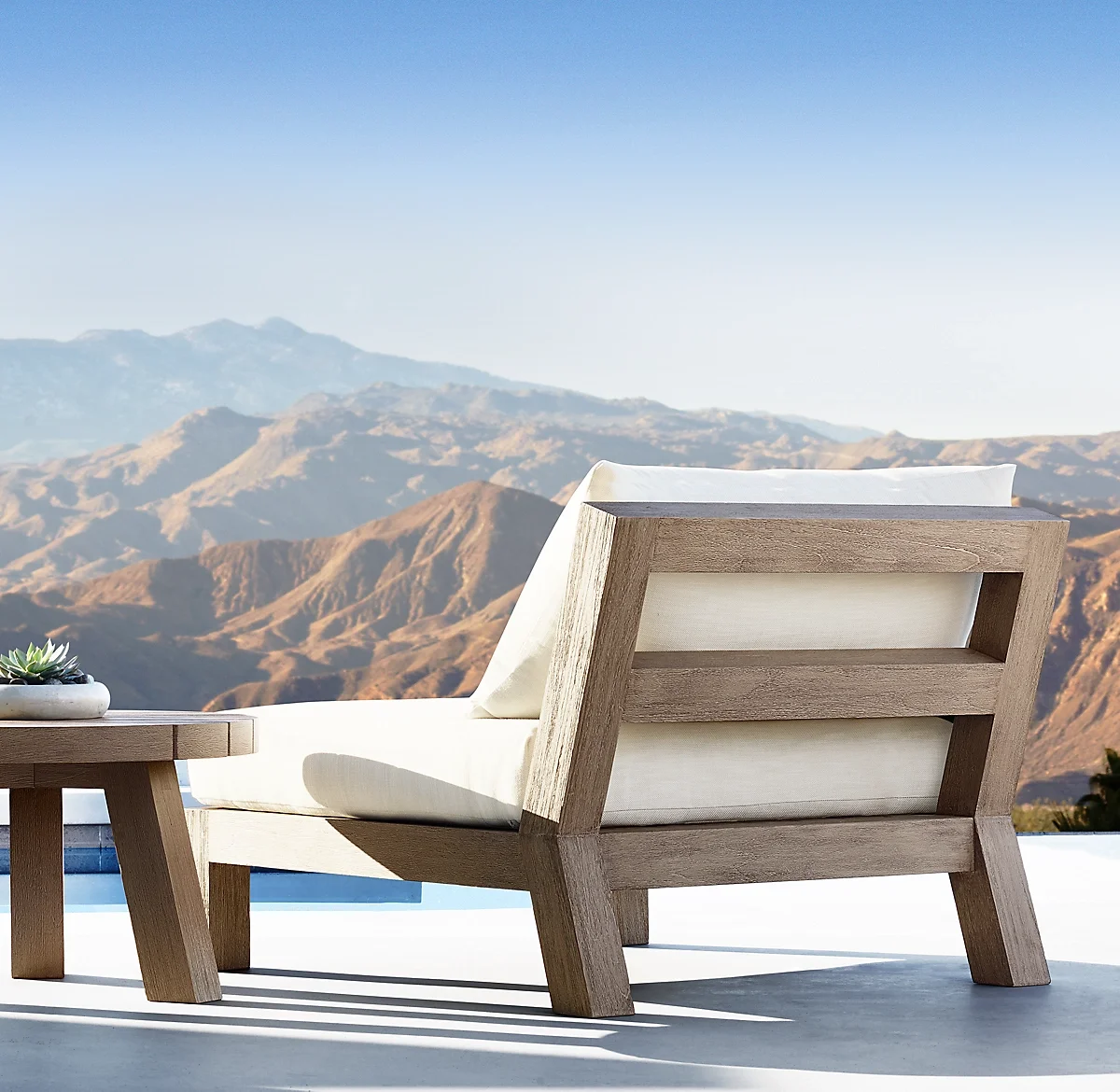 Rustic Teak Sassanid Outdoor Factory Manufacture Classic Teak Lounge Chair Modern ...