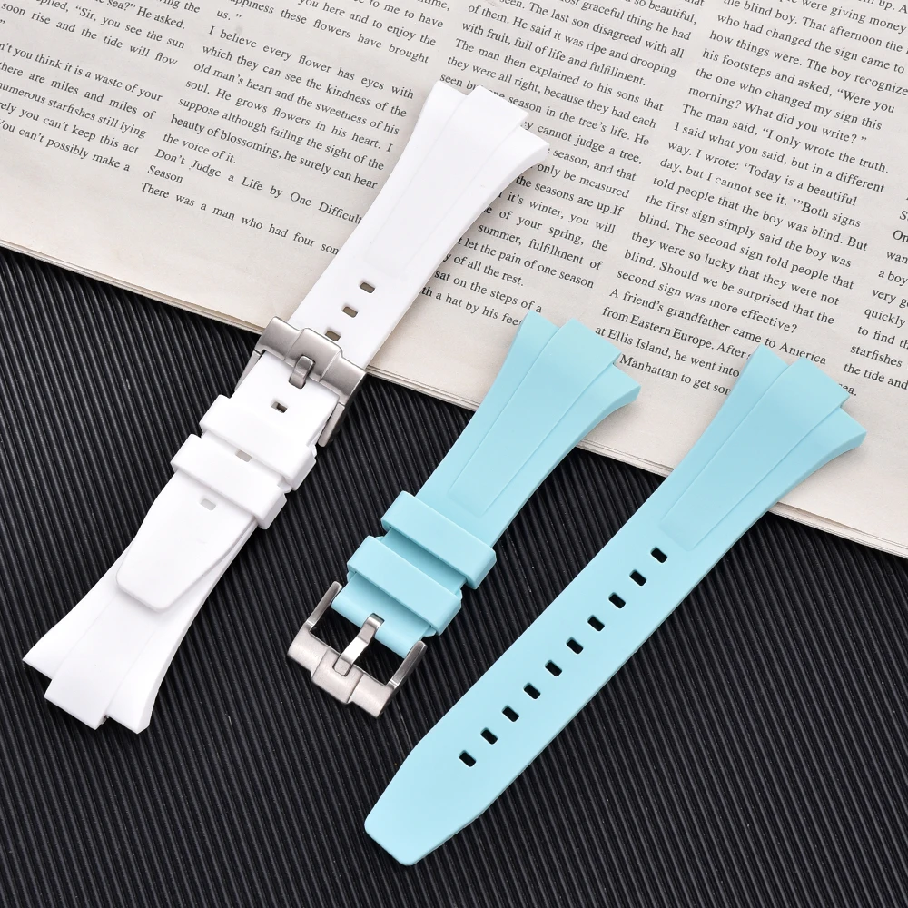 Juelong Quick Release Premium Grade Rubber Watch Strap 11mm 12mm For