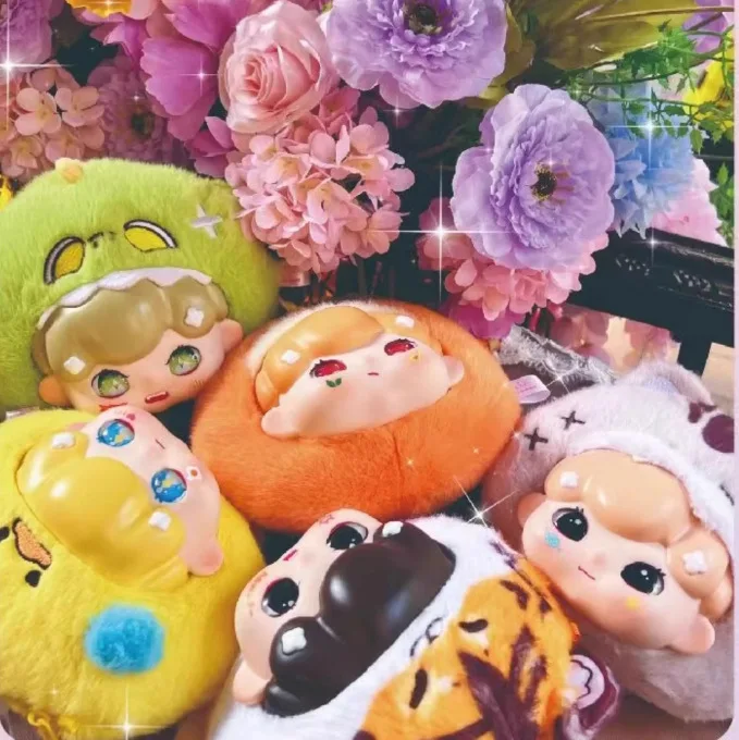 Baby BILLIE Big Head Plush Zipper Bag Blind Box - Handmade Cute