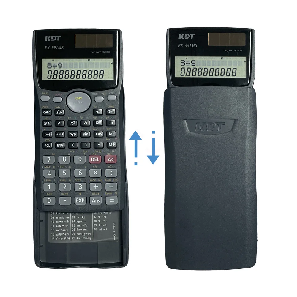 Calculadora científica educativa de 401 funciones Material de goma