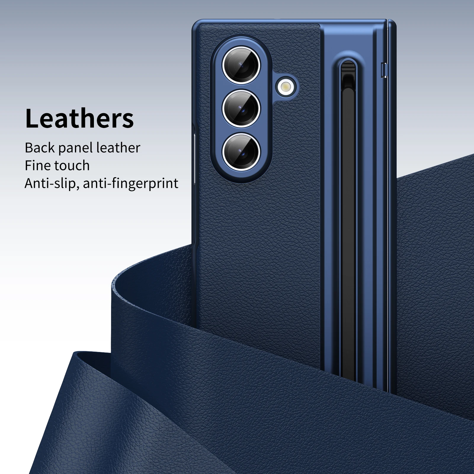 Shockproof Phone Case With Pen Slot For Samsung Galaxy Z Series_voghion.com