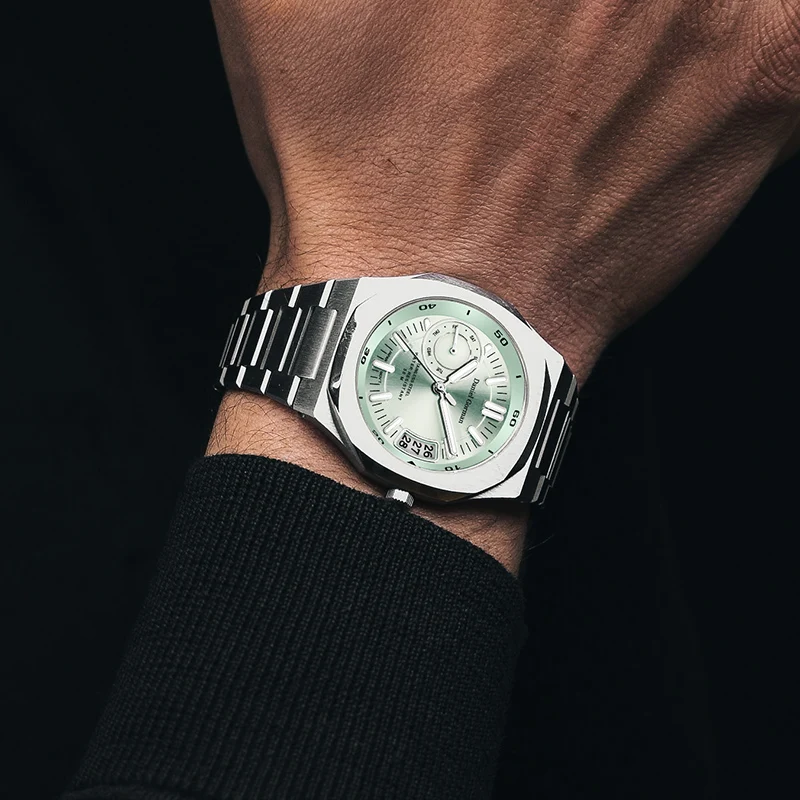 Daniel Gorman DG0916 Luxury Quartz Watch for Men Stainless Steel