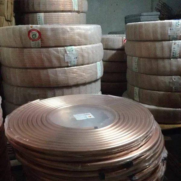 16mm Copper Coil Tubing pipe 50 ft Electrical Conductive