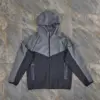Hoodie-Black Dark Gray