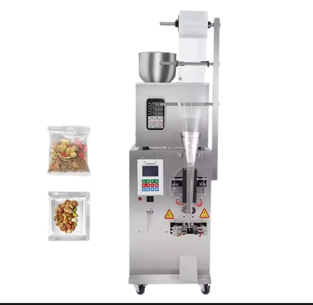 Small Automatic 2g 50g 100g Vertical Powder Coffee Tea Bag Candy Grain Seeds Granule Filling Packing Packaging Machine - Image 4