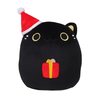 Custom Christmas stuffed animal plush pillow toys cartoon anime kids selling wholesale soft toys kawaii plushie