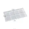 White-Rectangular tray mold