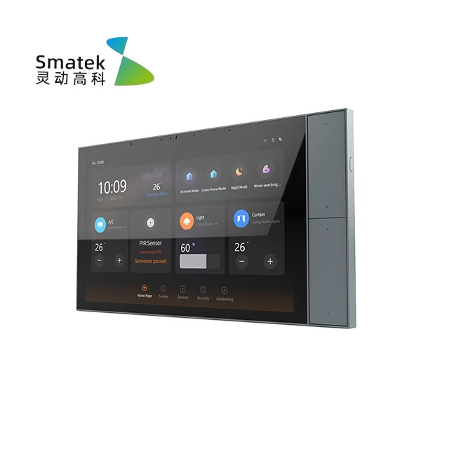 Factory Offer KNX EIB Smart Home System Products Wall Switches Touch Screen  Control Panel for Home Automation