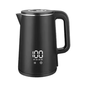 2026 Smart Digital Touch Screen LED Display With Time Setting Electric Tea Kettle