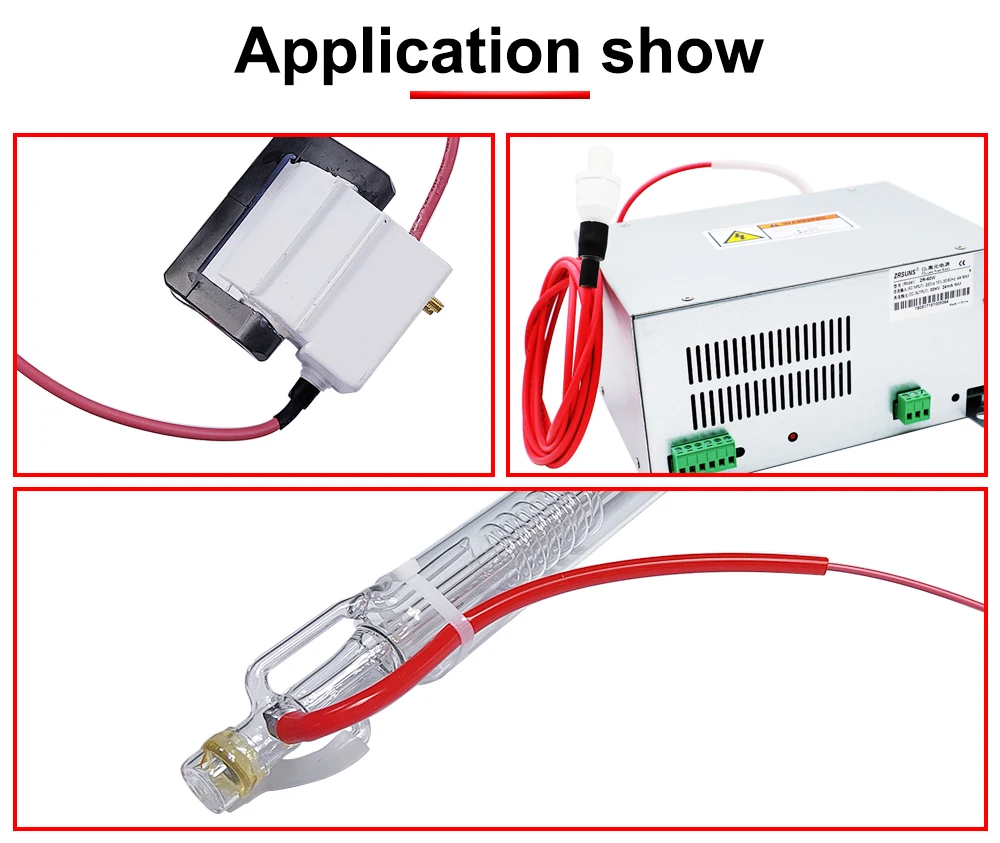 Hunst 3 Meters High Voltage Cable For Co2 Laser Power Supply And Laser