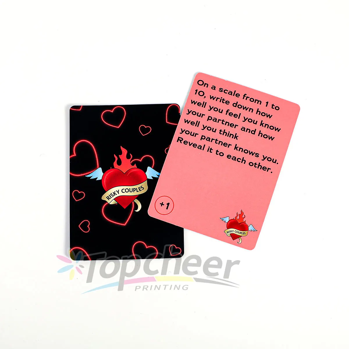 Personalized Custom Printing Adult Couple Card Games Japanese Cartoon Nude Sexy Girl Playing Cards