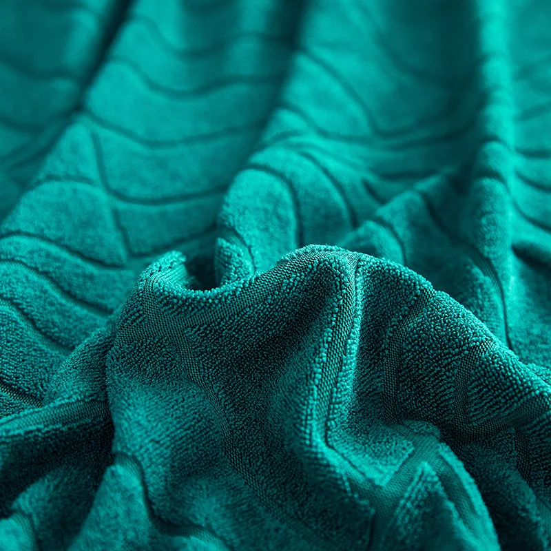 Amazon простой лист узор спандекс жаккардовый тисненый водонепроницаемый эластичный стрейч 3 4 места секционный диван Чехлы