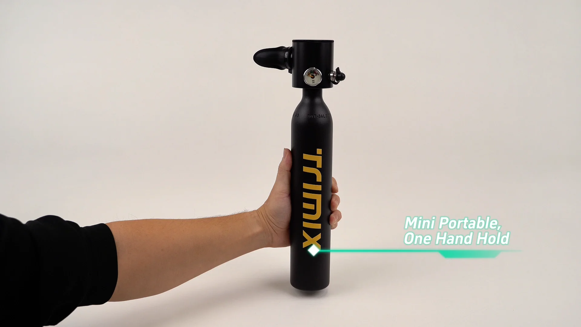 Original Mini Scuba Tank Small Emergency Backup Diving Equipment