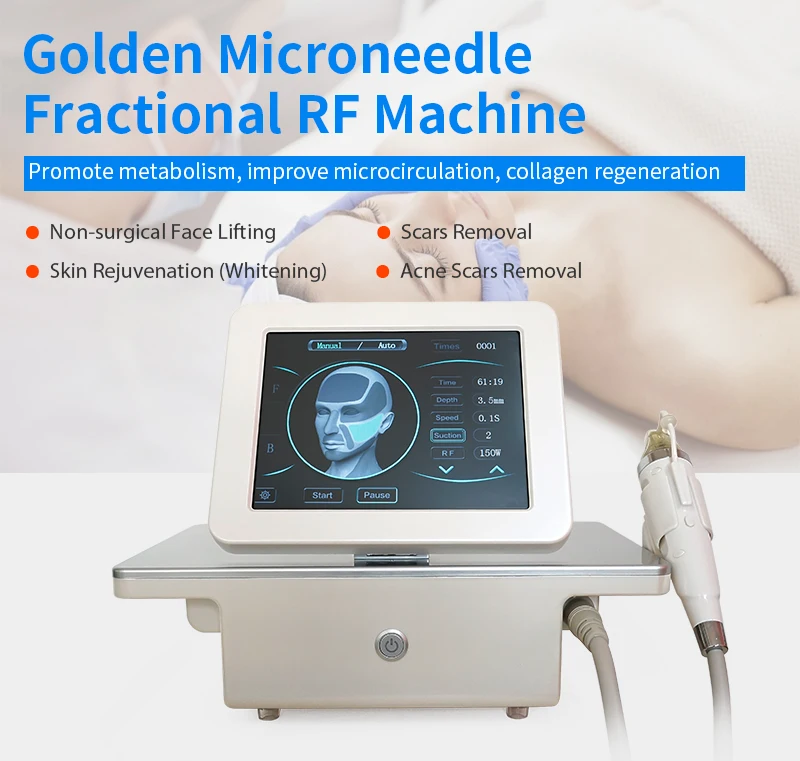Golden Microneedle Fractional RF Machine