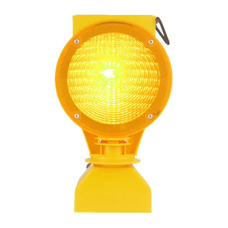 Garage Temporary Solar Powered Mobile Led Barricade Light Road Traffic Intelligent Cone Construction Warning Flashing Light