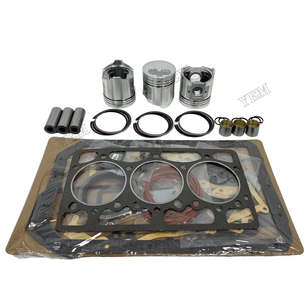 For Komatsu 3D94 Engine Overhaul Kit With Piston Rings Cylinder Gasketss Replacement OEM Engine Parts
