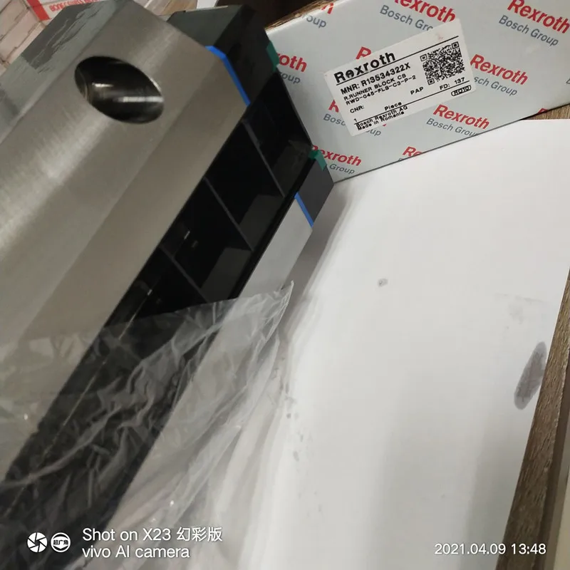 Original Rexroth Linear Motion Guide Block R18534312X R18534322X Roller Runner Block