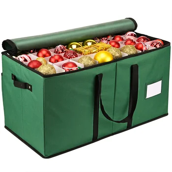 Christmas Ornament Storage Box & Bag Organizer A Comprehensive Solution for Your Holiday Decorations