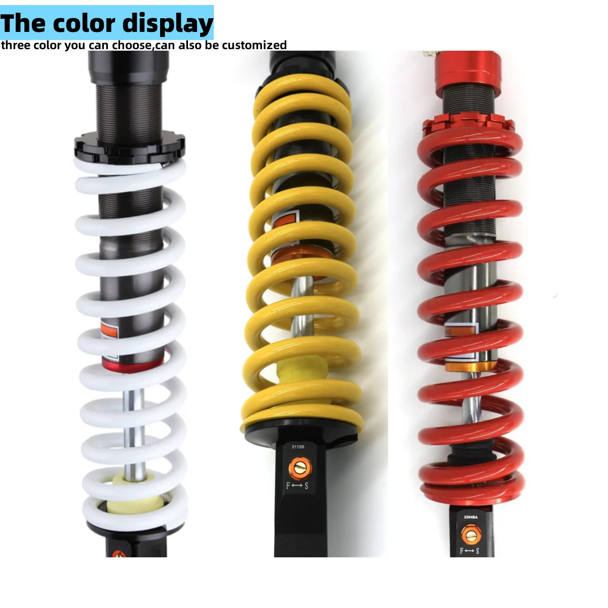 Airbags Suspension Control System Rear Adjustable Coilover Hydraulic